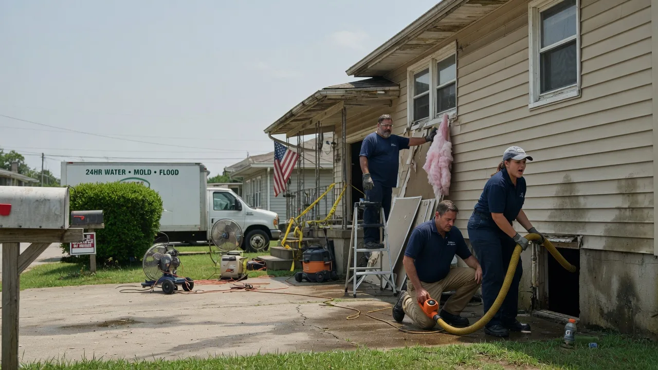 Water Damage Repair in Hemlock, IN near me